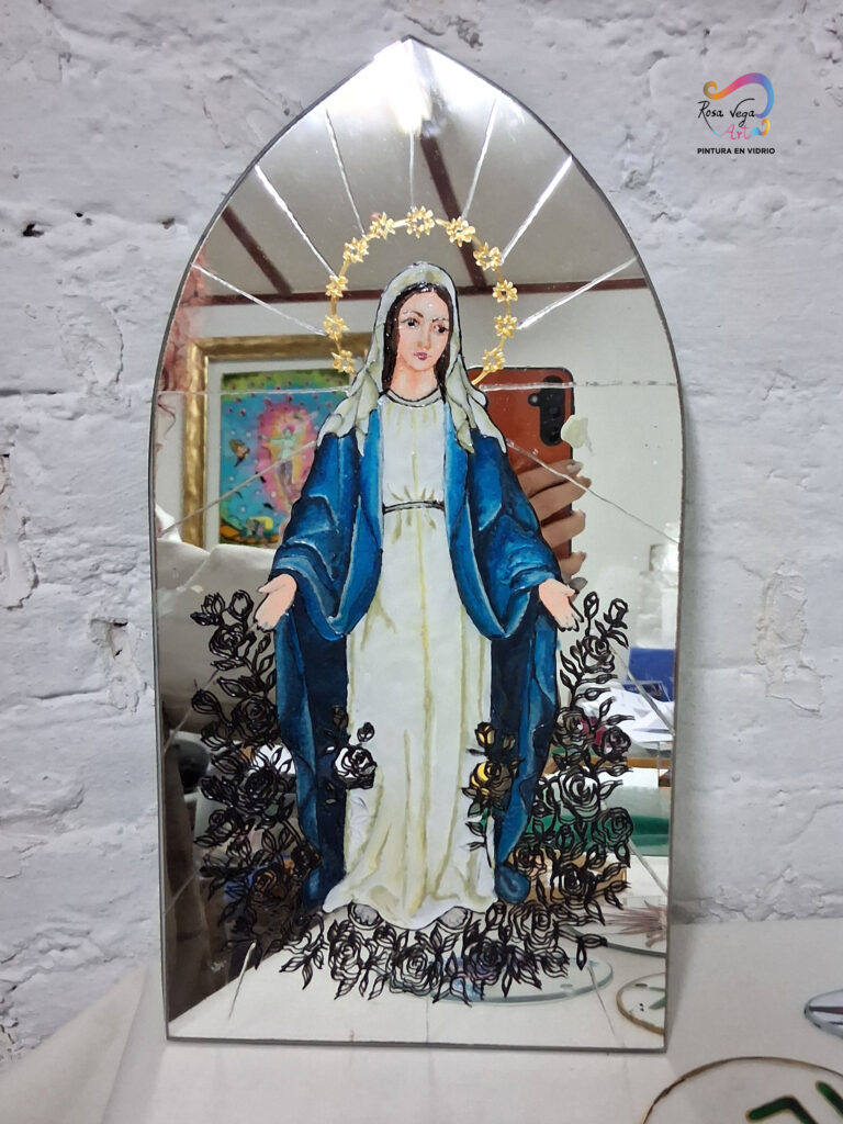 Virgen María cuadro - Imagen 3